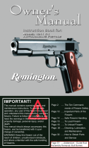 Remington 1911 Owner's manual