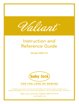 Baby Lock Valiant - BMV10 Owner's manual
