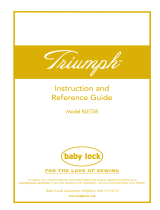 Baby Lock Triumph User guide