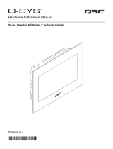 QSC User Manual for the Q-Sys Touch Screen Controller User manual