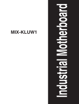 Aaeon MIX-KLUW1 User manual