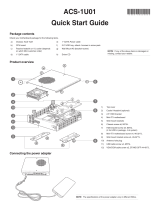 Aaeon ACS-1U01-BT4 User manual
