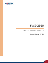 Aaeon FWS-2360 User manual