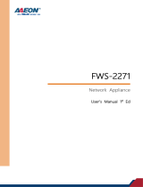 Aaeon FWS-2271 User manual