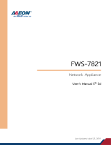 Aaeon FWS-7821 User manual