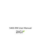 Digi 5400-RM Cellular Remote Manager User guide