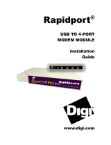 Digi Rapidport/4 USB Installation guide