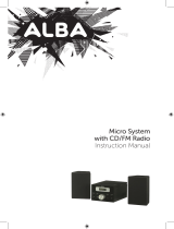 Bush LCD CD MICRO SYSTEM BLACK User manual