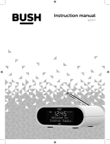 Bush Wireless Charging DAB Clock Radio User manual