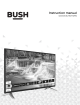 Bush 43 Inch Smart 4K HDR LED TV User manual