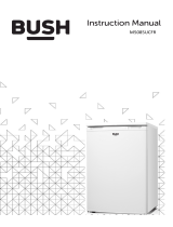 Bush M5085UCFR Under Counter Freezer User manual