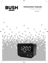 Bush FM 2 USB CLOCK RADIO User manual