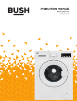 Bush WMNB912EW 9KG 1200 Spin Washing Machine User manual