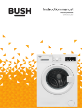 Bush WMNB1012EW 10KG 1200 Spin Washing Machine User manual