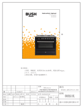 Bush BRCNB90SPBK RANGE COOKER SS COMP User manual