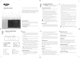 Bush DAB FM RADIO User manual