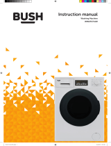 Bush WMDFX814W 8KG Washing Machine User manual