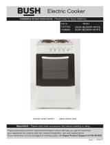 Bush BES50B Electric Cooker User manual