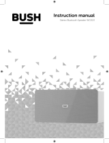 Bush 10W BLUETOOTH SPEAKER WHITE User manual