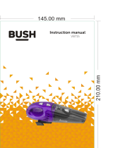 Bush 12V Wet and Dry Handheld Vacuum Cleaner User manual