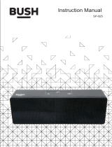 Bush Wireless Bluetooth Stereo Speaker User manual