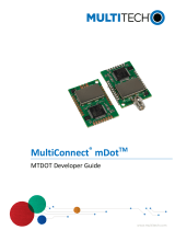 Multitech MTDOT-868-X1-UFL-1 User guide