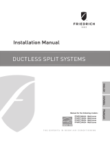 Friedrich FPHFC24A3A Owner's manual