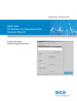 SICK MEAC GHG Operating instructions