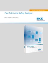 SICK Flexi Soft in the Safety Designer Configuration software Operating instructions