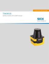 SICK TiM361S Safety-related 2D LiDAR sensor Operating instructions