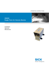 SICK VM400 Single point air velocity monitor Operating instructions