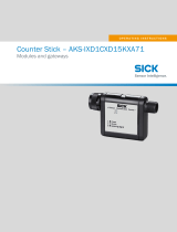 SICK AKS-IXD1CXD15KXA71 Counter Stick Operating instructions
