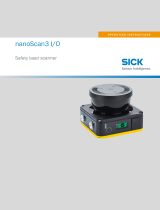 SICK nanoScan3 I/O Safety laser scanner Operating instructions