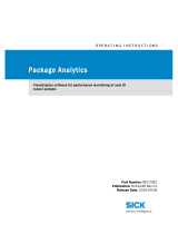 SICK Package Analytics Operating instructions