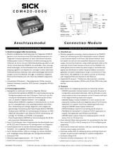 SICK CDM420-0006 Connection Module Operating instructions
