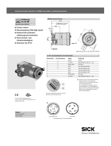 SICK Absolute Encoders Multiturn ATM60 DeviceNet, Blind Hollow Shaft Mounting instructions