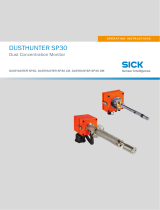 SICK DUSTHUNTER SP30 Operating instructions