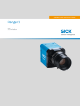 SICK Ranger3 3D Vision Operating instructions