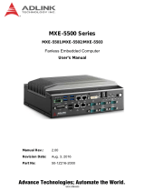 ADLINK Technology MXE-5503 User manual
