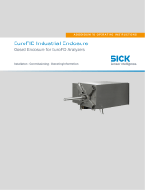 SICK EuroFID3010, Industrial enclosure Operating instructions