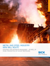 SICK Metal and steel industry, Mini mill route User guide
