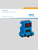 SICK OLM200 Linear measurement sensor Operating instructions