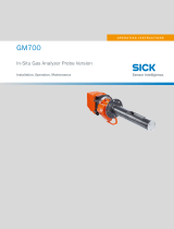 SICK GM700, Measuring probe version Operating instructions