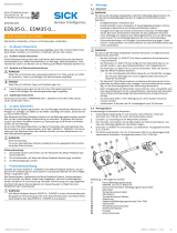 SICK EDS/EDM35 Motor feedback system rotary HIPERFACE DSL® Operating instructions