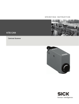 SICK KT8 CAN Contrast scanner Operating instructions