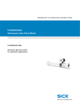 SICK FLOWSIC600 Ultrasonic Gas Flow Meter Operating instructions