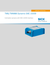 SICK TMS/TMM88 Dynamic SAE J1939 Dynamic inclination sensor Operating instructions