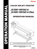 MIMAKI JV300 Operating instructions