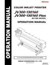 MIMAKI JV300 Operating instructions