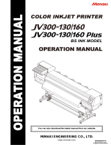 MIMAKI JV300 Plus Operating instructions